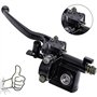 7/8" 22mm Levier de Maître-Cylindre de Frein Hydraulique Droit Avant Universel Pompe pour 50cc 125cc 150cc 250cc GY6 Scooter Qua