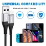 Câble USB C Charge Rapide[Lot de 4, 1M+2M+2M+3M],Cable USB Type C Chargeur pour Samsung Galaxy S20 S21 S22 Plus Ultra S10 S10E S