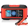 Husgw 12V/24V 10A Chargeur Batterie Lithium