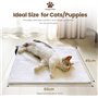 GingerUP Premium Coussin Auto-Chauffant pour Chat & Chien de Taille: 60x45cm Tapis/Couverture Thermique | Innovant & écologique