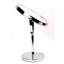 HIMRY Miroir Maquillage de Table 10 Fois grossissant, Ø 20 cm Double Face Miroir cosmétique sur Pied, Miroir pour Salle de Bain,