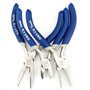 H&S Outils Chromés pour Création de Bijoux - Set de 3 - Mini Pinces Longues