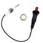Allumeurs pour Gril à gaz/Grill, allumeur piézo-électrique à Bouton-Poussoir avec Fil de Bougie d'allumage Universel fileté en c