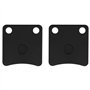 Yerbay Plaquettes de Frein parking pour PIAGGIO VESPA MP3 125 250 300 350 400 500