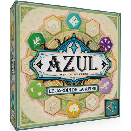 NEXT MOVE Asmodee - Azul : Le Jardin de la Reine - Jeux de société - Jeu de Stratégie Pose deTuiles et Mosaiques - Jeu Adulte et