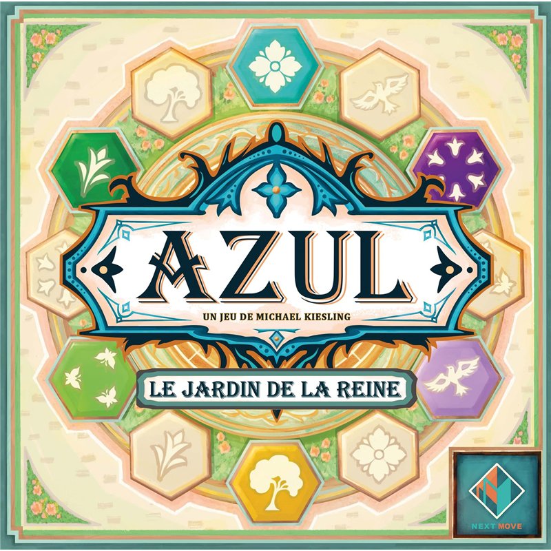 Image secondaire de NEXT MOVE Asmodee - Azul : Le Jardin de la Reine - Jeux de société - Jeu de Stratégie Pose de Tuiles et Mosaiques - Jeu Adulte et