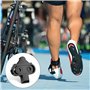 Cales de vélo compatibles avec Les pédales sans Clips, Jeu de plaques de Chaussures de vélo compatibles SPD Antidérapantes Pédal