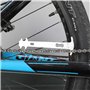 QKURT Ensemble d'outils de vélo (3 pièces) - Outil de dérive chaîne, pince à maillons de vélo, vérificateur de chaîne - Métal -