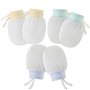 Hifot Bébé garçon filles gants nouveau-né pas de mitaines à gratter 3 paires
