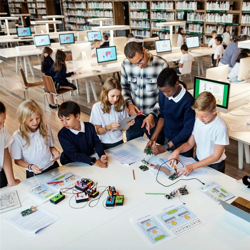 Image secondaire de Sntieecr Kit de Circuit de Physique STEM, Kit de Magnétisme d’Électricité de Science Lab Kits d’Éducation aux Expériences de pou