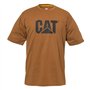 Caterpillar - T-Shirt imprimé - Homme (L) (Marron)