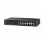 Cisco Commutateur non géré SG110-16HP avec 16 Ports Gigabit Ethernet (GbE)