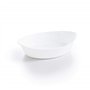 Luminarc - Set de 3 Plats ovales Blanc Smart Cuisine Carine 250°C - Plats à Four en Verre Innovant - Légers et Extra-Résistants