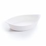 Luminarc - Set de 3 Plats ovales Blanc Smart Cuisine Carine 250°C - Plats à Four en Verre Innovant - Légers et Extra-Résistants
