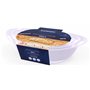 Luminarc - Set de 3 Plats ovales Blanc Smart Cuisine Carine 250°C - Plats à Four en Verre Innovant - Légers et Extra-Résistants