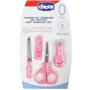 Manucure pour enfants et bébés - Ciseaux Set Nail Clippers Filer & Rose où Bleu - 0M +