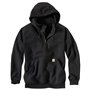 Carhartt Men's Rain Defender Paxton Heavyweight Hooded Zip Mock Neck Sweatshirt