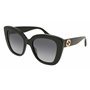 Gucci Lunettes de Soleil GG0327S Black/Grey Shaded 52/20/140 femme