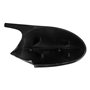Viviance 2 Pcs Voiture Rétroviseur Capuchon De Remplacement Couverture Brillant Noir Gauche et Droite Compatible avec BMW E81 E8