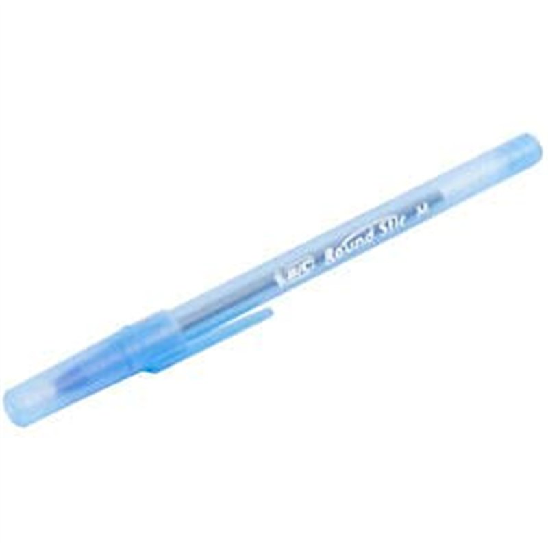 Image secondaire de Ballpoint pens - medium blue 1 mm - Round Stic - 8 pieces