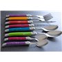 Laguiole Heritage - Ménagère 24 pièces multicolore - Set de couverts de table acier inox et ABS pour 6 personnes - Présentation 