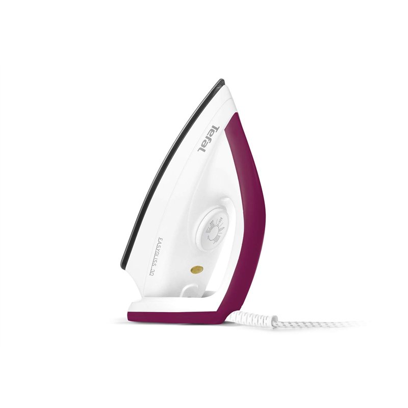 Image secondaire de Tefal FS 4030 Fer à sec Easygliss, 1200 W, semelle Durilium (Blanc/rouge foncé)