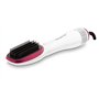 Rowenta CF6220 Brosse soufflante et Fer à Lisser Brosse soufflante à air Chaud Vapeur Rose, Blanc 900 W 1,8 m