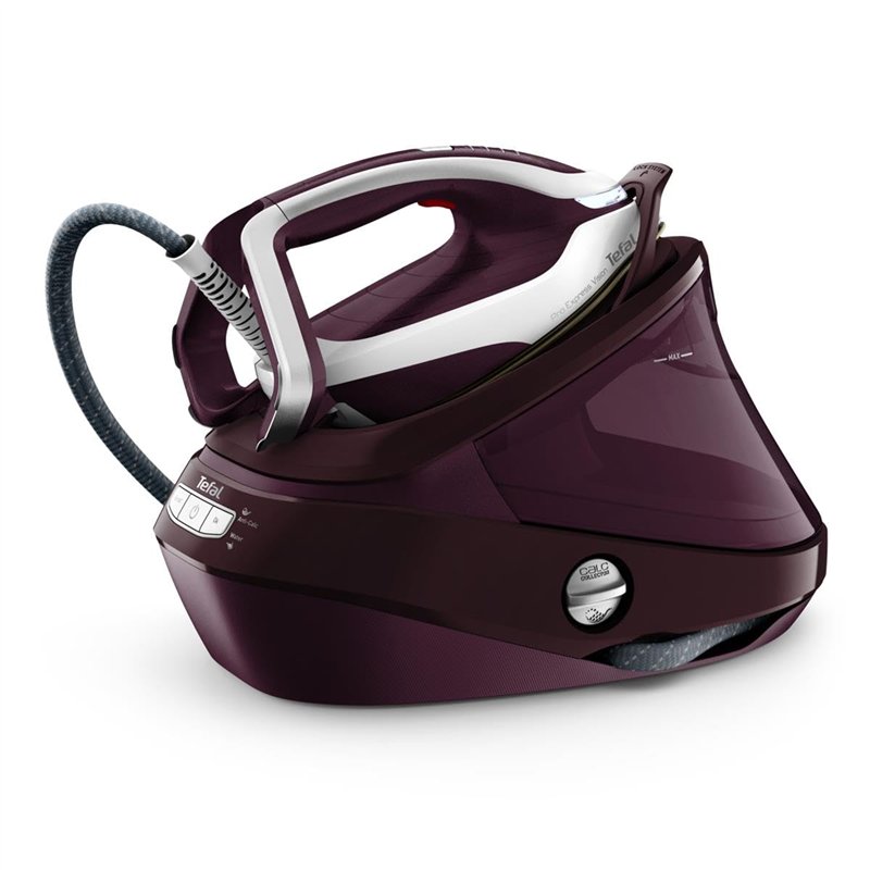 Tefal GV9810 Pro Express Vision Centrale vapeur | Lumière LED intelligente sur le fer à repasser | Pression puissante de 8,3 bar