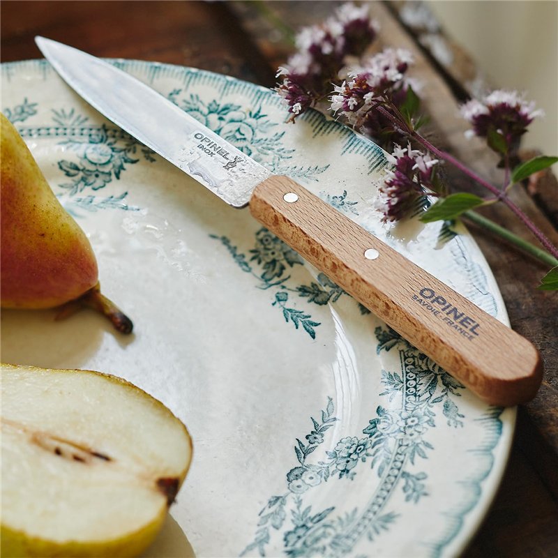 Image secondaire de Opinel Set de 2 couteaux de cuisine, nature N¬∞112