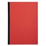 Exacompta - Réf. 27809E - Paquet de 25 plats pour couvertures Forever - en carte rigide grain cuir 270g/m2 pour reliure A4 - con