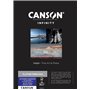 CANSON Infinity - Platine Fibre Rag - Boîte 25 feuilles de papier photo baryté A3 brillant - 310g/m² - Blanc Pur