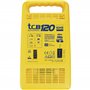 GYS TCB 120 120-CHARGEUR AUTOMATIQUE-12 V-Livre avec Pinces DE Charge ISOLEES, Noir