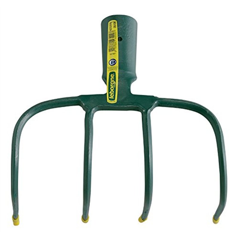 Leborgne 423200 Croc à fumier 4 dents douille sans manche