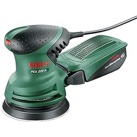 Bosch Home and Garden Ponceuse excentrique - PEX 220 A (Livré avec 1 feuille abrasive K 80 Ø 125 mm