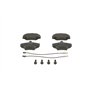 Bosch BP713 - Plaquettes de Frein Avant pour Voiture - Qualité Bosch - Réduction du Bruit et de la Poussière - Certifié ECE-R90