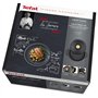 Tefal Pierre Gagnaire Héritage Cocotte en fonte d'acier ronde, Noir, 25 cm, 5,1 L, Induction E2230404