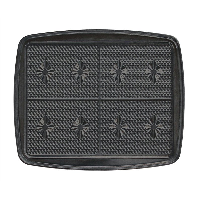 LAGRANGE Jeu de plaques Gaufrettes, compatible avec tous les gaufriers 