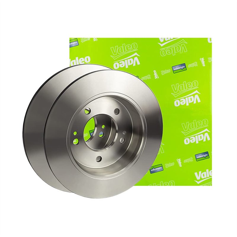 Valeo 197031 Disque de frein Disque de frein huilé 197031 Boîte de 2 disques complet Essieu arrière [accessoires inclus] Similai