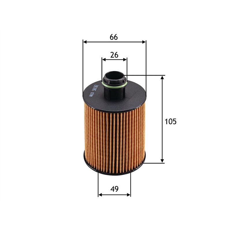 Image secondaire de Valeo 586562 Filtre à huile Filtres à moteur Haut niveau de filtration, durabilité, montage facile