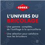 COGEX - Auge en plastique - 10L - Léger et facile à transporter - Convient pour les travaux de maçonnerie- Résistant, robuste -