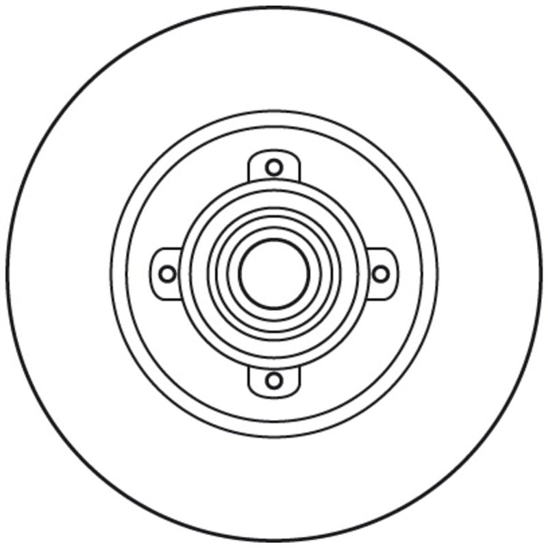 Image secondaire de TRW DF6042BS Disque de Frein avec Roulements