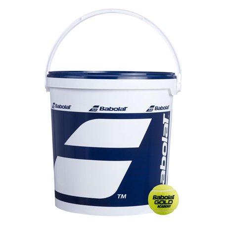 Babolat Balles De Tennis Gold Academy Box X72 Seau De 72 Balles