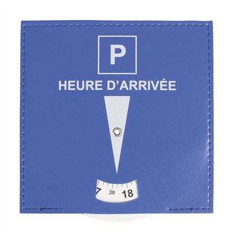 Turbocar - Disque de stationnement Zone Bleue Voiture - Dispositif européen - Permet de favoriser la Rotation des véhicules - Di
