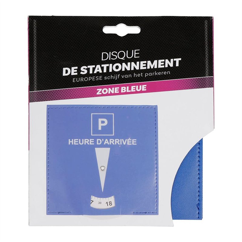 Image secondaire de Turbocar - Disque de stationnement Zone Bleue Voiture - Dispositif européen - Permet de favoriser la Rotation des véhicules - Di