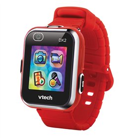 VTech Kidizoom Smart Watch DX2 Montre Intelligente pour Enfants avec Double Appareil Photo Rouge