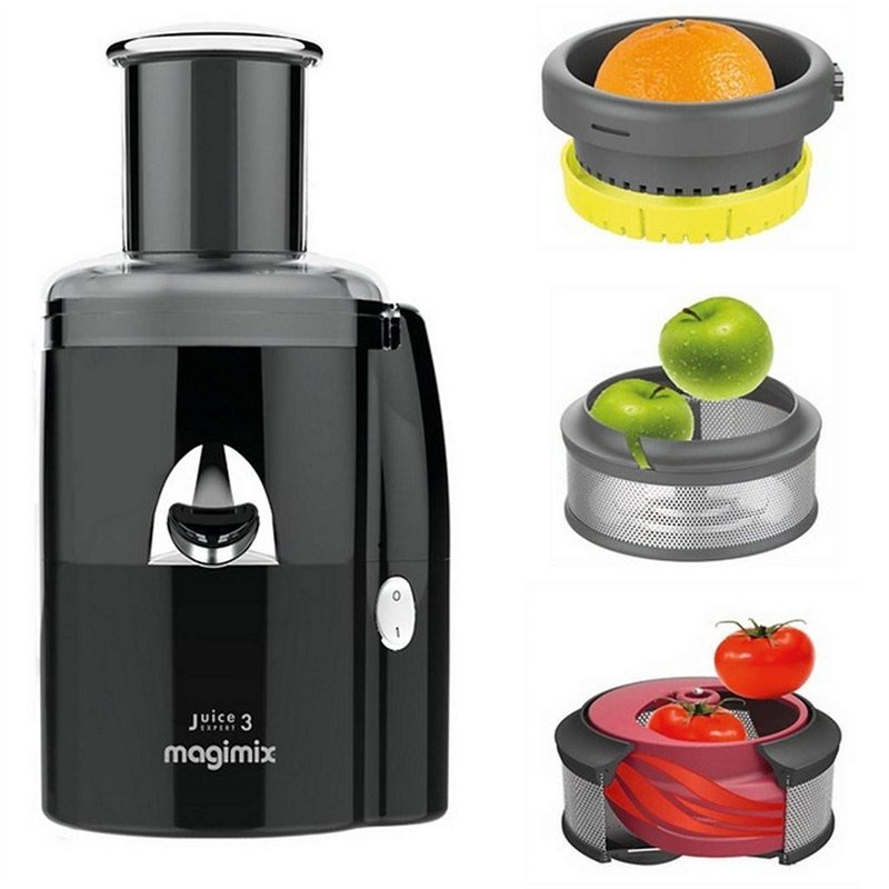 MAGIMIX Extracteur de jus 18081F - Juice Expert 3 Noir