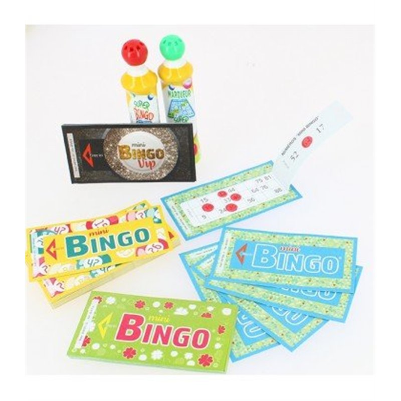 Image secondaire de Ticket Mini-Bingo, Bleu, Lot de 500