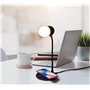Blaupunkt - MP3990-133 - Lampe de Bureau avec Speaker et Cargeur Induction - Compatible Bluetooth - 3W - Noir