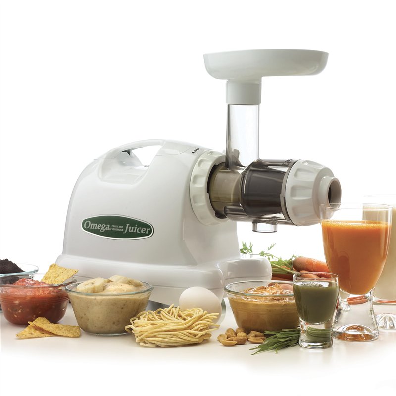 Image secondaire de Omega 8224 Extracteur de Jus Blanc 36,8 x 16,5 x 39,4 cm