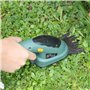 Coupe Bordure + Taille Haie Electrique sans Fil FISHTEC - Cisaille à Gazon 2 Types de Lames : Taille Herbe + Sculpte Haie - Batt